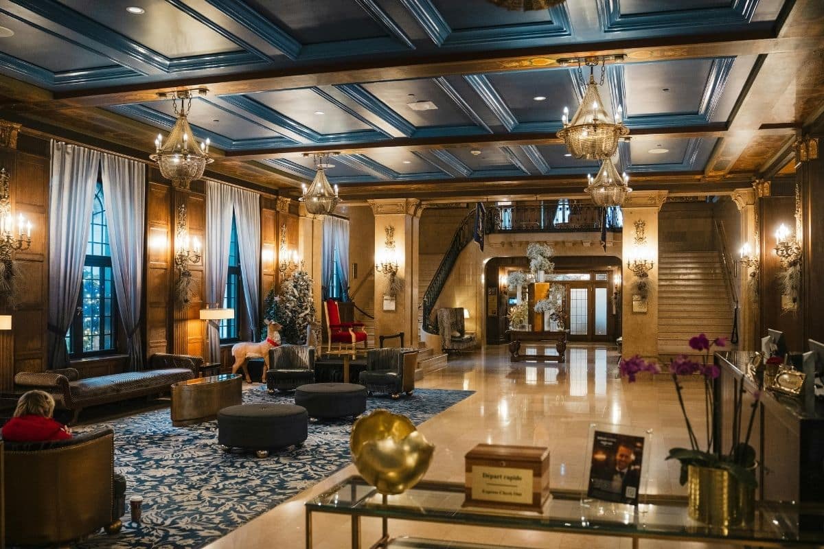 Hotel Reception and Lobby Areas